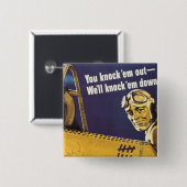 You Knock 'Em Out Button (Vorne & Hinten)
