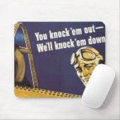 You Knock 'Em Out Mousepad (Mit Mouse)