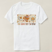 You Know Why I'm Here, Funny Thanksgiving Mouse T-Shirt (Design vorne)