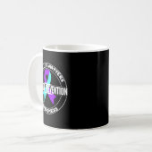 You Life S Suicide Prevention Awareness Teal Purpl Kaffeetasse (Vorderseite Links)
