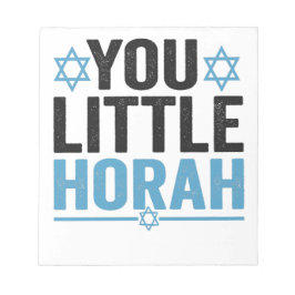 You Litah Horah Hanukkah Funny Jewish Sprichwort G Notizblock