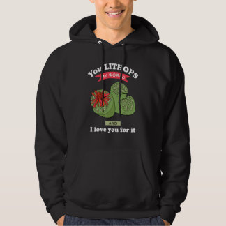 You Lithops My World Lithops Succulent Plant Hoodie
