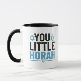 You Little Horah Hanukkah Funny Jewish Saying Gift Tasse