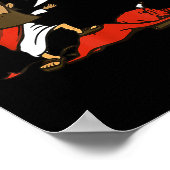 You Mad Bro - Funny Christian Jesus And Devil Poster (Ecke)