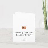 You Make Me Happy - NOte CArd Karte (Rückseite)