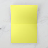 You Make Me Hoppy Cute Fun Romantic Frogs in Love Karte (Innenseite)