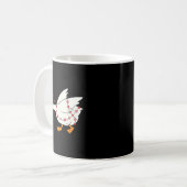 You Make My Heart Go Honk Funny Goose Valentine Kaffeetasse (Vorderseite Links)