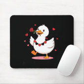 You Make My Heart Go Honk Funny Goose Valentine’s  Mousepad (Mit Mouse)