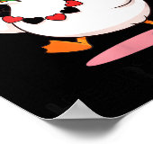 You Make My Heart Go Honk Funny Goose Valentine’s  Poster (Ecke)