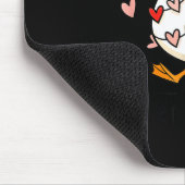 You Make My Heart Go Honk Funny Goose Valentine Sa Mousepad (Ecke)