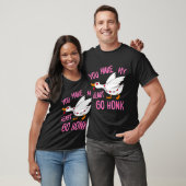 You Make My Heart Go Honk Funny Goose Valentine Sa T-Shirt (Unisex)