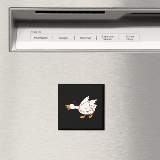 You Make My Heart Go Honk Goose Valentine  Magnet (In Situ (Geschirrspüler))
