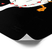 You Make My Heart Go Honk Goose Valentine  Poster (Ecke)