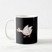 You Make My Heart Go Honk Valentine Cute Goose Coq Kaffeetasse (Links)