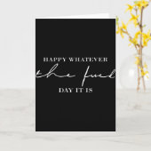 You Make My Heart Go Honk Valentine Goose Funny  Karte (Gelbe Blume)