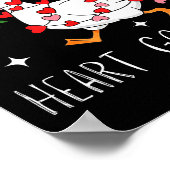 You Make My Heart Go Honk Valentine Goose Poster (Ecke)