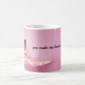 you make  my heart go oops! 💗 mug kaffeetasse (Mittel)