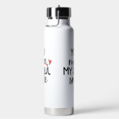 'You Make My Soul Smile' Valentine's Day Gift Trinkflasche (rechts)