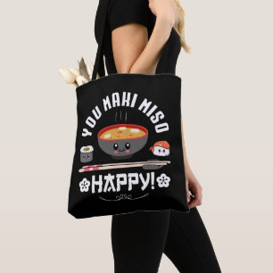 You Maki Miso Happy - Japanisch Noodles Niedlich K Tasche