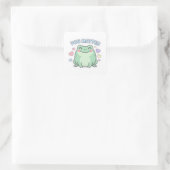 You Matter Frog Sticker Cute Frog With Hearts Posi (Tasche)