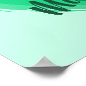 "You Matter"-Printwerbung für grünes Herz Poster (Ecke)