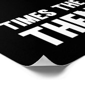 You Matter Until You Multiply Yourself Poster (Ecke)