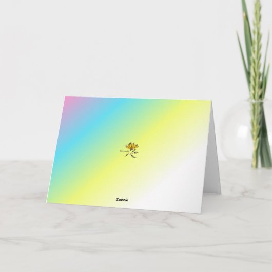 "You Matter"-Version 2 Karte (Rückseite)