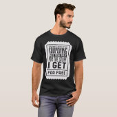 You May Laugh At My Couponing Coupons Couponer T-Shirt (Vorne ganz)