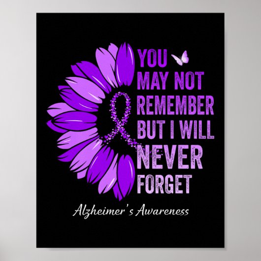 You May Not Remember But I Will Never Forget Heime Poster (Vorne)