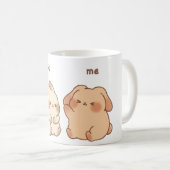 You & Me Cute Bunny Mug Kaffeetasse (VorderseiteRechts)