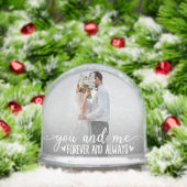 You & Me Forever and Always Picture Heart Couple Schneekugeln (Weihnachten)