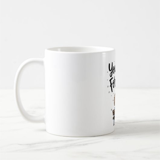 You & Me Forever Romantic Mug Kaffeetasse (Links)