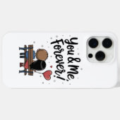 You & Me Forever Romantic Phone Case (Rückseite (Horizontal))