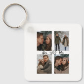 You & Me Keychain Multiple Photos Personalized Schlüsselanhänger (Vorderseite)
