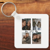 You & Me Keychain Multiple Photos Personalized Schlüsselanhänger (Vorderseite)