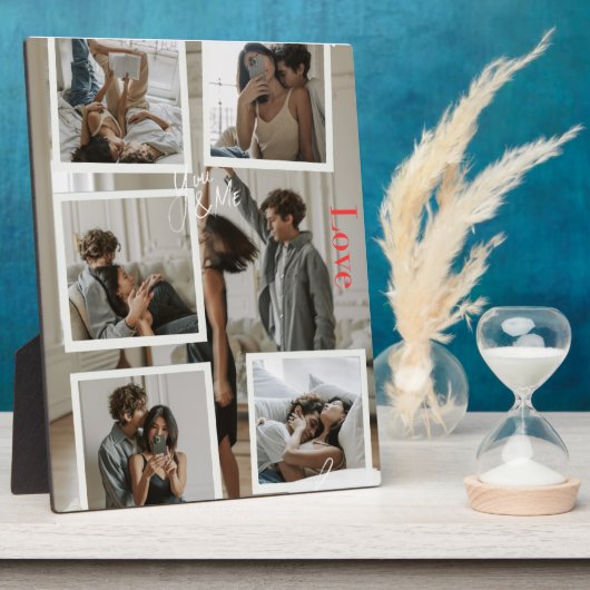 You & Me Love: A Romantic Couple's Journey Fotoplatte (Seite)
