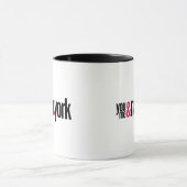 You Me & New York Classic Coffee Mug Romantic Coup Tasse (Zentrum)