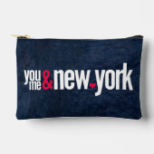 You Me & New York Small Accessory Pouch Travel Zubehörtasche (Vorderseite)