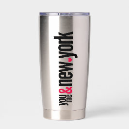You Me & NY 12oz Small Latte Mug Gift Thermobecher