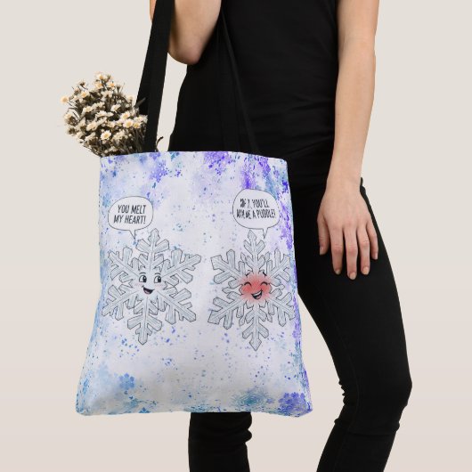 You Melt My Heart Snowflakes Tasche (Von Nahem)