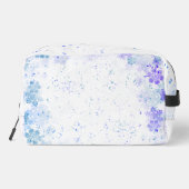 You Melt My Heart Snowflakes Waschbeutel (Rückseite)