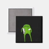 You Must Accept The Frog Funny Meme  Magnet (Vorderseite/Rückseite)