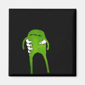 You Must Accept The Frog Funny Meme Magnet (Vorne)