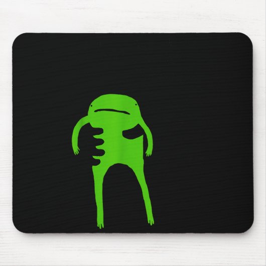 You Must Accept The Frog Funny Meme Saying Quote  Mousepad (Vorne)