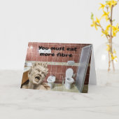 You must eat more fibre. karte (Gelbe Blume)