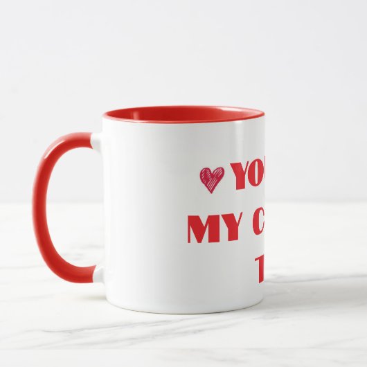 "'You my cup of Tee'' Adorable Tasse (Links)
