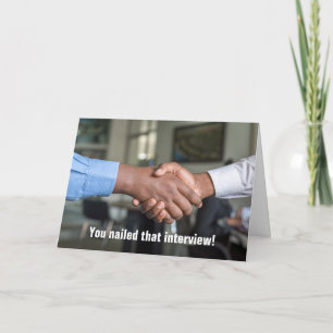 You Nailed It, Job In The Bag Karte