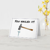 You nailed it karte (Gelbe Blume)