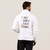 You Only Live Once - YOLO Arrow Design for T-Shirt Hoodie (Schwarz voll)