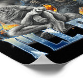 You Purr Kitten I'll Roar Cool Funny Alpha Wolf Me Poster (Ecke)